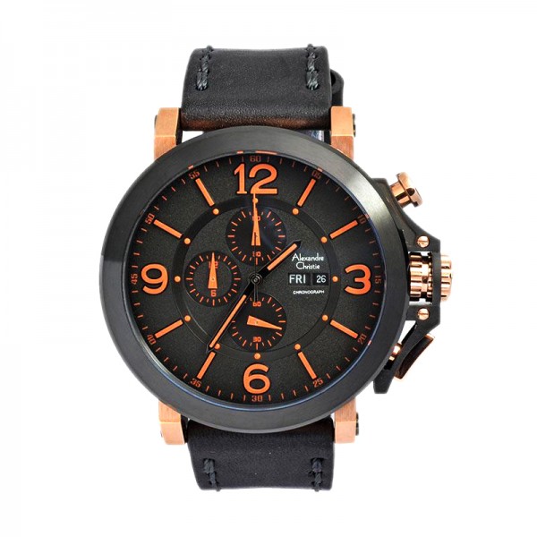 Alexandre Christie AC 6281 Rosegold Black Orange MCLBRBA Alexandre Christie AC 6281 Rosegold Black Orange MCLBRBA